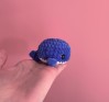 Rankų darbo banginukas – žaisliukas / pakabukas (10cm)
