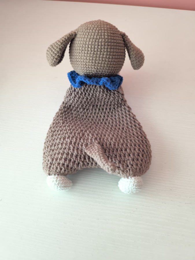 Rankų darbo migdukas – šuniukas(22cm)